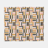 Couverture Polaire Motif géométrique de forme (Devant (Horizontal))