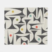 Couverture Polaire Motif géométrique MCM Lampe de bain Mat (Devant (Horizontal))