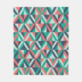 Couverture Polaire Motif géométrique moderne de la moitié du siècle (Devant)