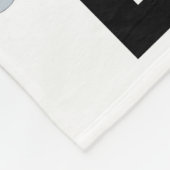 Couverture Polaire Motif géométrique moderne multicolore (Coin)