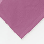 Couverture Polaire motif géométrique moderne rose violet (Coin)