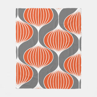 Couverture Polaire Motif géométrique sans couture avec des lignes ond