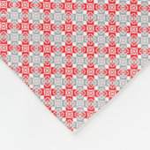 Couverture Polaire Motif géométrique SUN du matin letton VI (Coin)