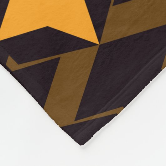 Couverture Polaire Motif géométrique transparent. Surface de style mi (Coin)