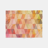 Couverture Polaire Motif géométrique Triangle souple (Devant (Horizontal))