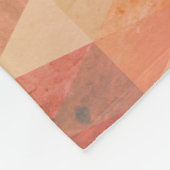 Couverture Polaire Motif géométrique Triangle souple (Coin)