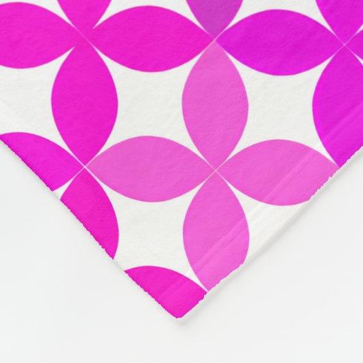 Couverture Polaire Motif Gradient Géométrique sans couture (Coin)