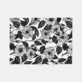 Couverture Polaire Motif Hibiscus (Devant (Horizontal))