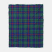 Couverture Polaire Motif Hutton (Devant)