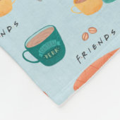 Couverture Polaire Motif Icônes Classic FRIENDS™ (Coin)
