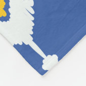 Couverture Polaire Motif Ikat sans soudure (Coin)