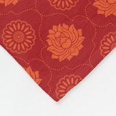 Couverture Polaire Motif indien (Coin)