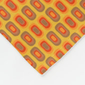 Couverture Polaire Motif Inspiré Rétro (Coin)
