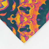 Couverture Polaire motif islamique Abstrait, de style arabe. Inséable (Coin)