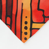 Couverture polaire Motif Kwanzaa (Coin)