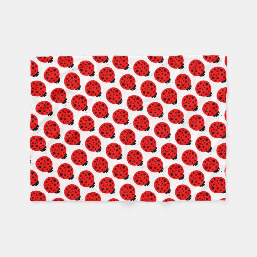 Couverture Polaire Motif Ladybug (Devant (Horizontal))
