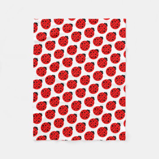 Couverture Polaire Motif Ladybug (Devant)