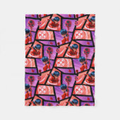 Couverture Polaire Motif Ladybug & Tikki (Devant)