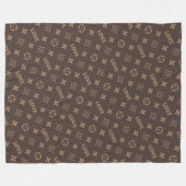 Couverture Polaire Motif Louis Vuitton (Devant (Horizontal))