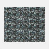 Couverture Polaire Motif lumineux de fenêtres (Devant (Horizontal))