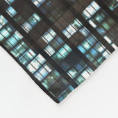 Couverture Polaire Motif lumineux de fenêtres (Coin)