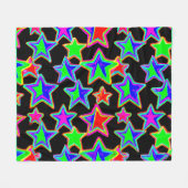 Couverture Polaire Motif lumineux Neon Starlight (Devant (Horizontal))