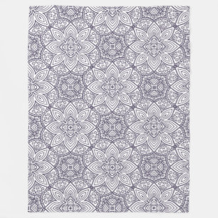 Couverture Polaire Motif Mandala