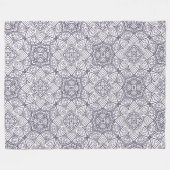 Couverture Polaire Motif Mandala (Devant (Horizontal))
