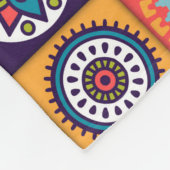 Couverture Polaire Motif Mandala (Coin)