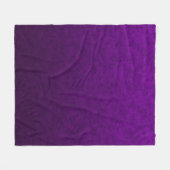 Couverture Polaire Motif marbré violet (Devant (Horizontal))
