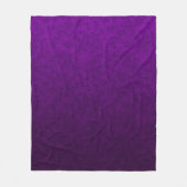 Couverture Polaire Motif marbré violet (Devant)