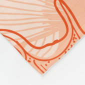 Couverture Polaire Motif marin sans soudure (Coin)