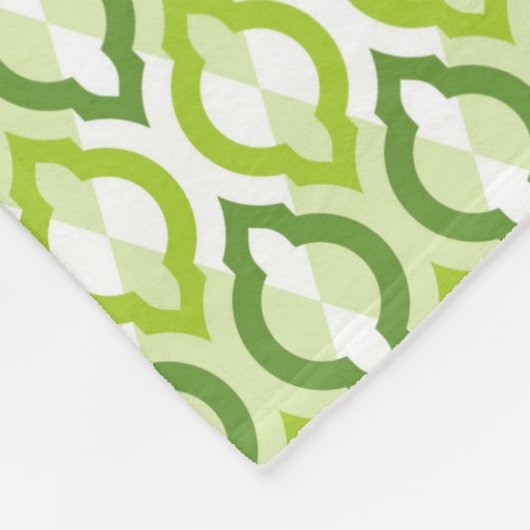 Couverture Polaire Motif marocain de style (Coin)