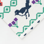 Couverture Polaire Motif mexicain de Frida Kahlo | (Coin)