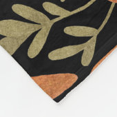 Couverture Polaire Motif mignon à main de carottes (Coin)