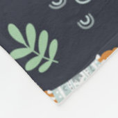 Couverture Polaire Motif mignon d'alpaga (Coin)