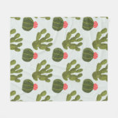 Couverture Polaire Motif mignon de cactus de la collection | de (Devant (Horizontal))
