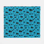 Couverture Polaire Motif mignon de minou (Devant (Horizontal))