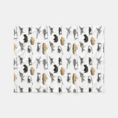 Couverture Polaire Motif militaire américain (Devant (Horizontal))