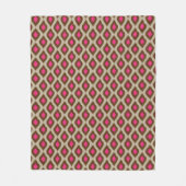 Couverture Polaire Motif moderne d'ikat (Devant)