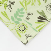 Couverture Polaire motif montrant de petits oiseaux de bébé (Coin)