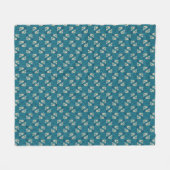 Couverture Polaire motif montrant des oiseaux (Devant (Horizontal))