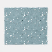 Couverture Polaire motif montrant un polaire mignon (Devant (Horizontal))