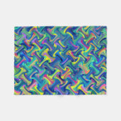 Couverture Polaire Motif multicolore (Devant (Horizontal))