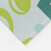 Couverture Polaire Motif musical (Coin)