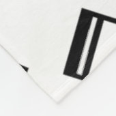 Couverture Polaire Motif musical (Coin)