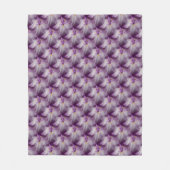 Couverture Polaire Motif naturel japonais Iris Flower  (Devant)