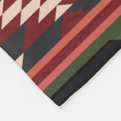 Couverture Polaire Motif Navajo 11 (Coin)