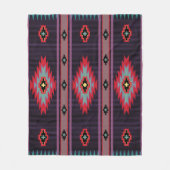 Couverture Polaire Motif Navajo 7 (Devant)