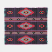 Couverture Polaire Motif Navajo 7 (Devant (Horizontal))